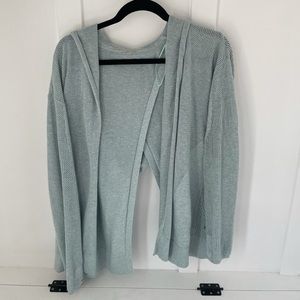 Lululemon breezy split back cardigan